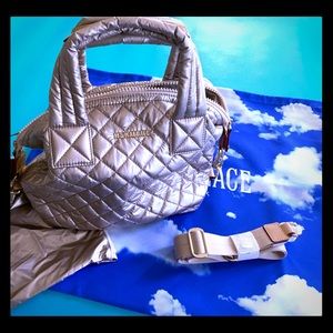 MZ Wallace Small Sutton Rose Gold Metallic